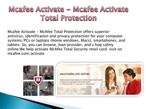 activate mcafee total protection retail card|McAfee.